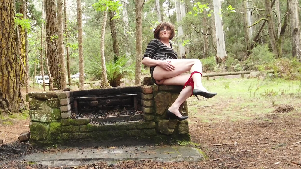 Crossdress Roadtrip - BBQ Dildo #11