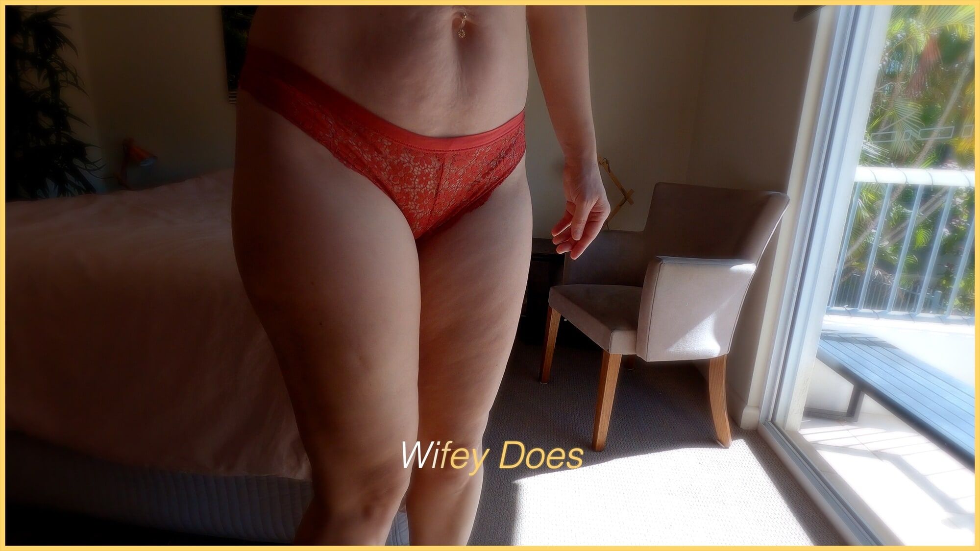 Wifey tries on different panties for your enjoyment #10