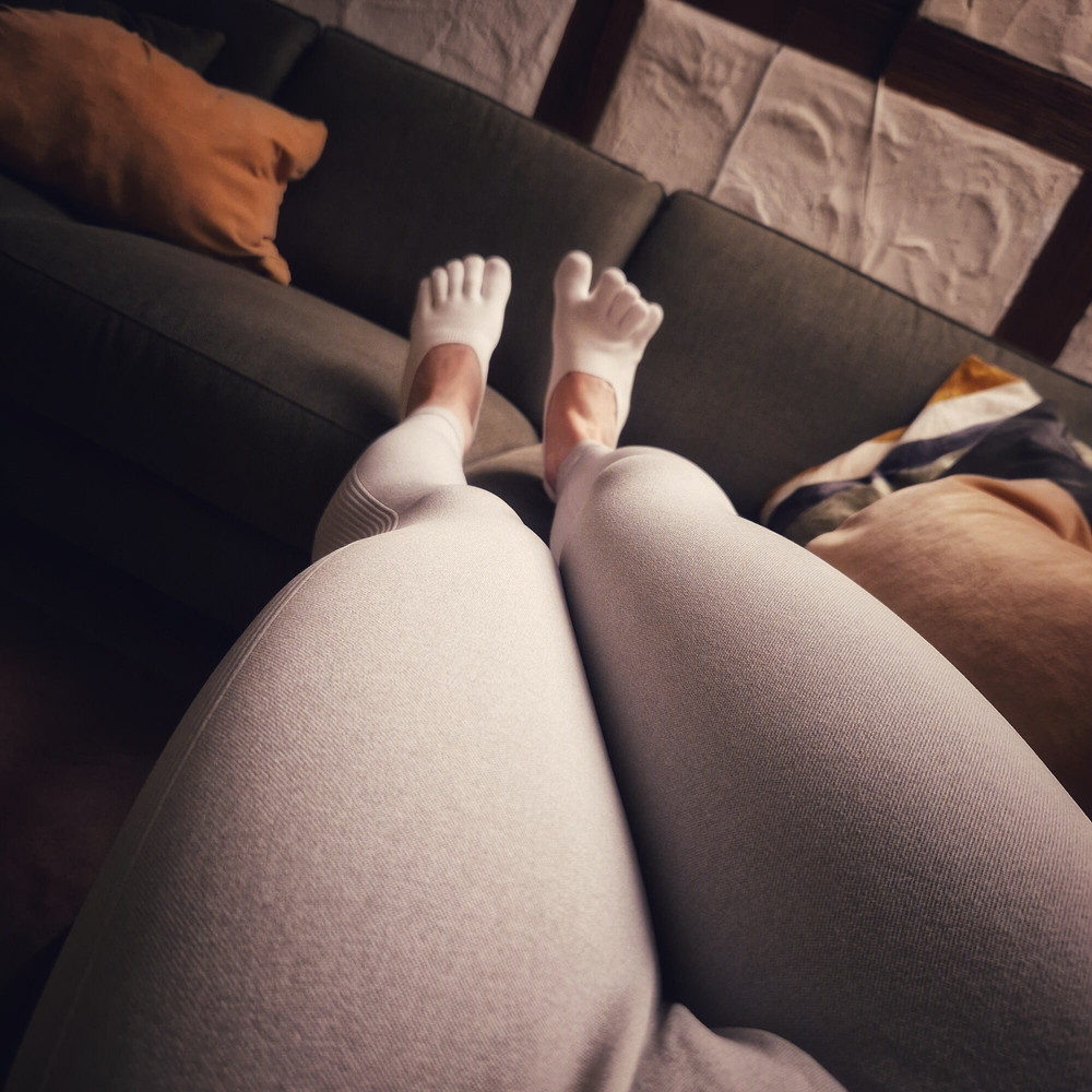Do you love my ankle socks and sport tights, honney? #5