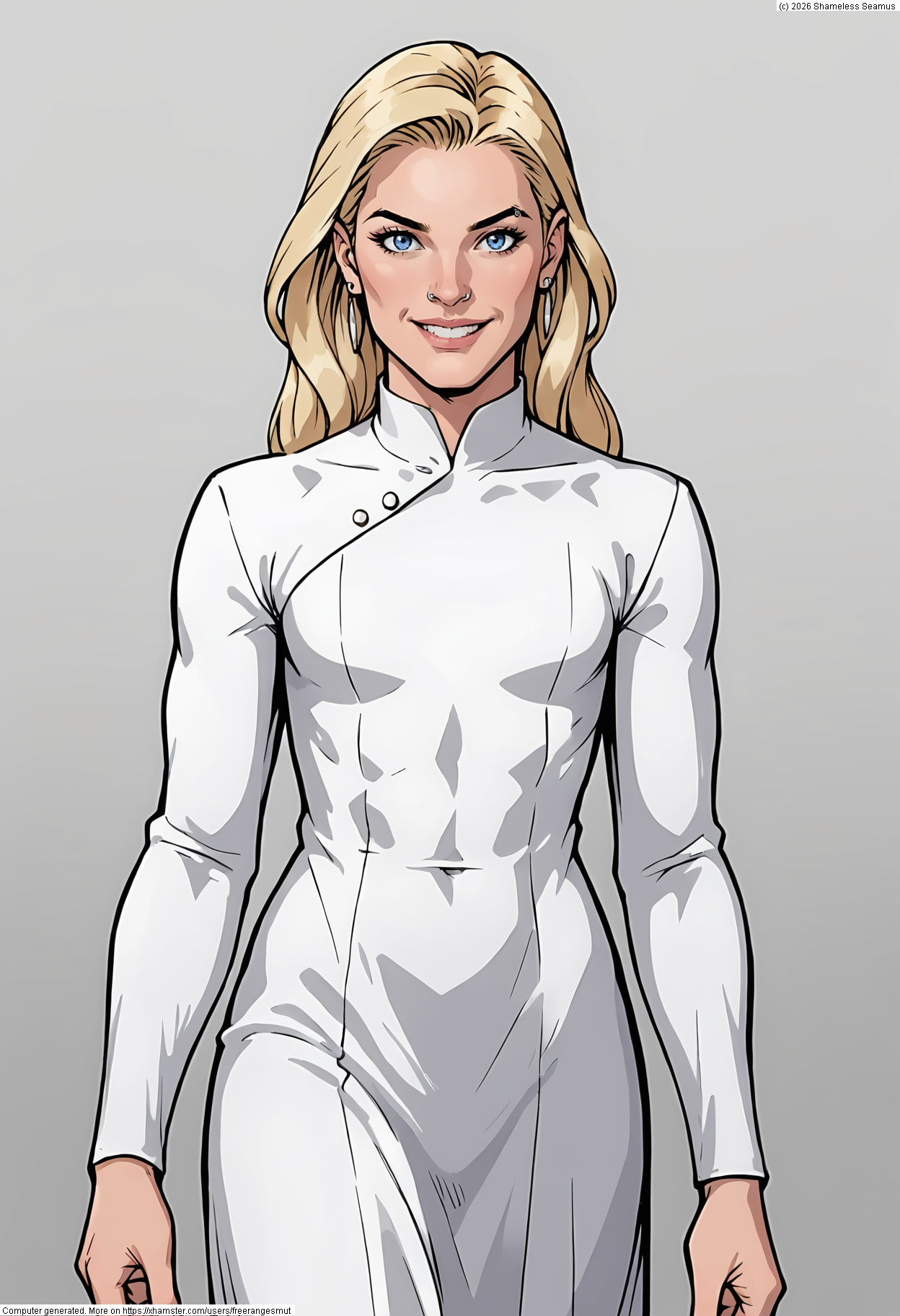 Sinny in Satin (white)
