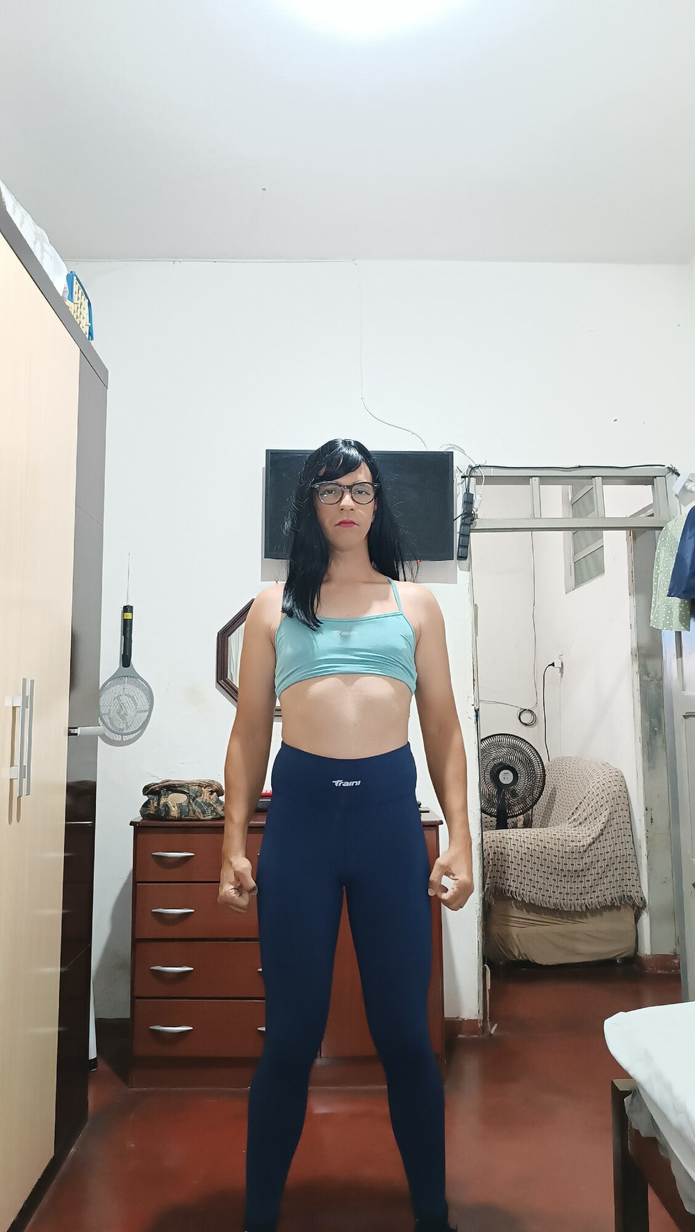 Sakura Nakamura Cute Legging Gym  #28