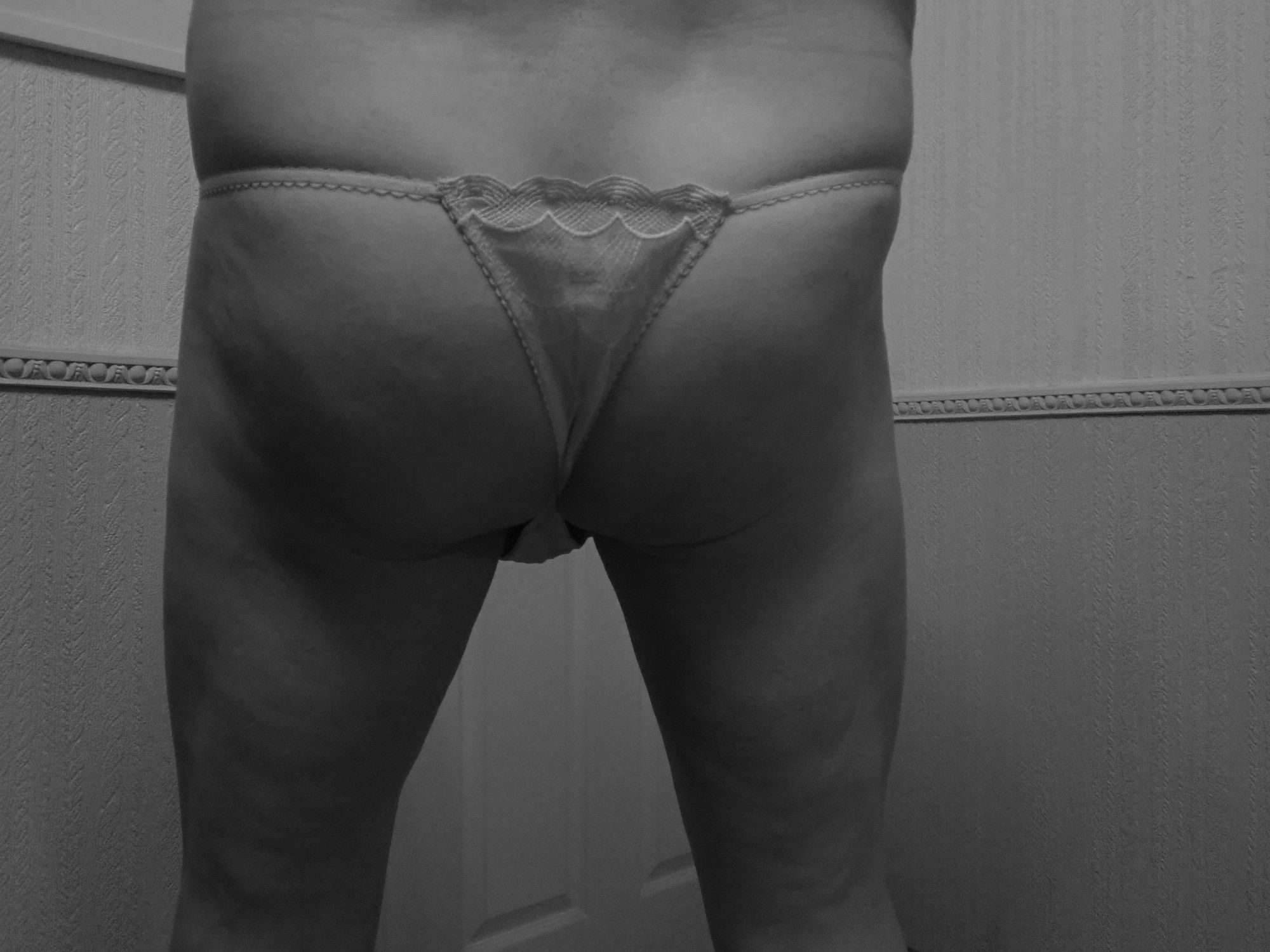 in my new thong