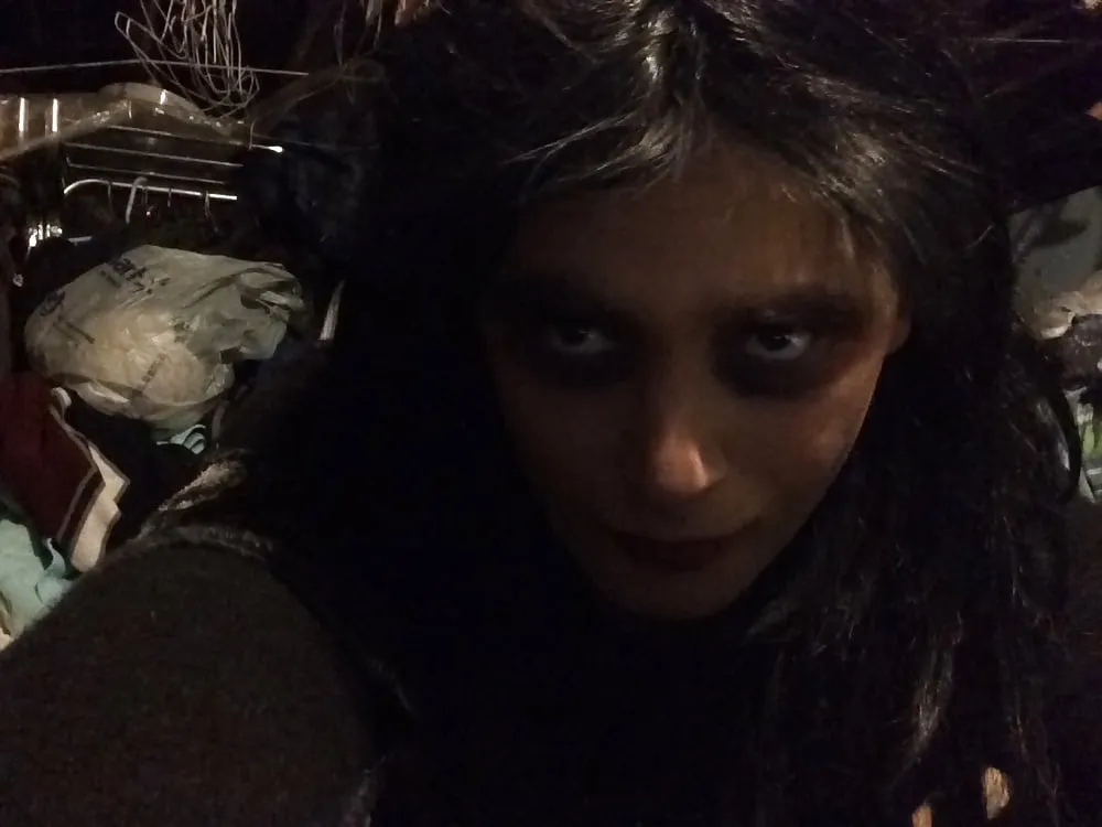 Fuck me in an old creepy cellar! (goth tranny) #6