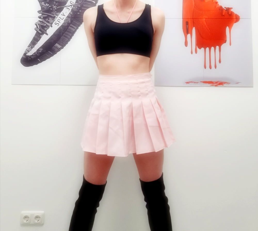 New skirt and also 8 days locked in chastity #20