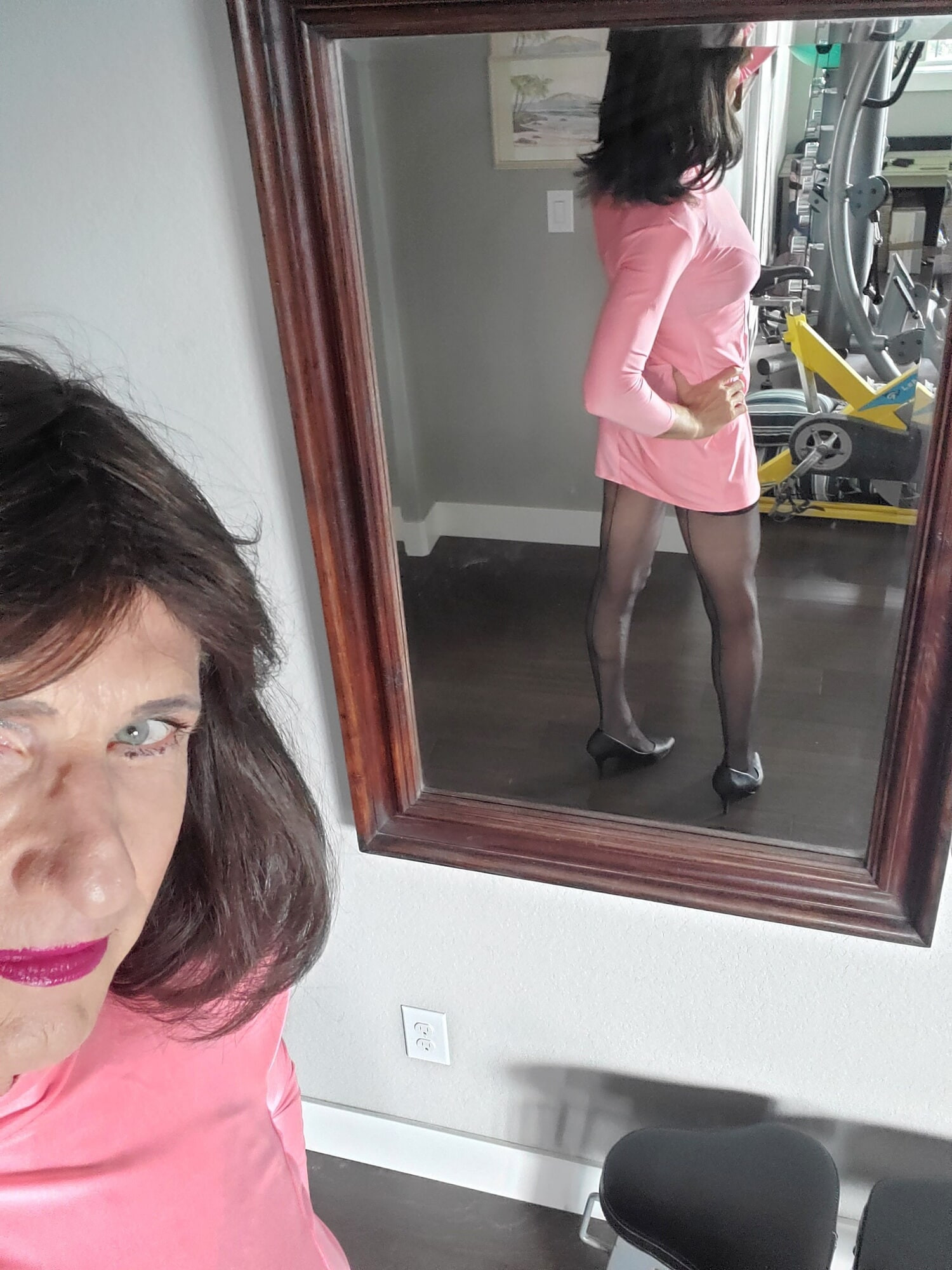 Pink dress