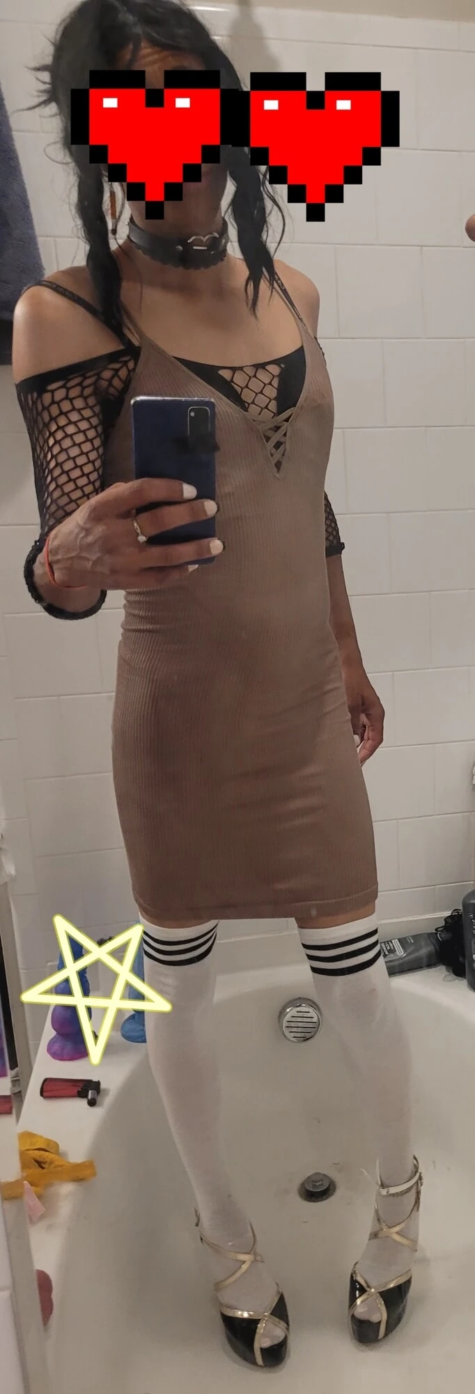 Dressed up just in case.
