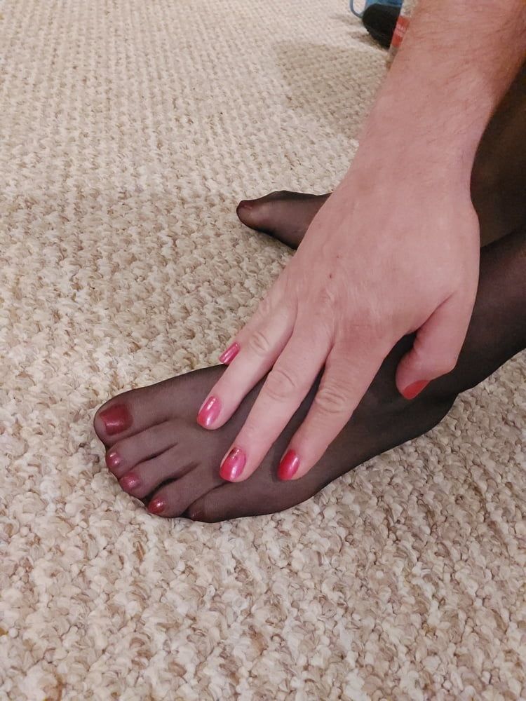 Painted nails