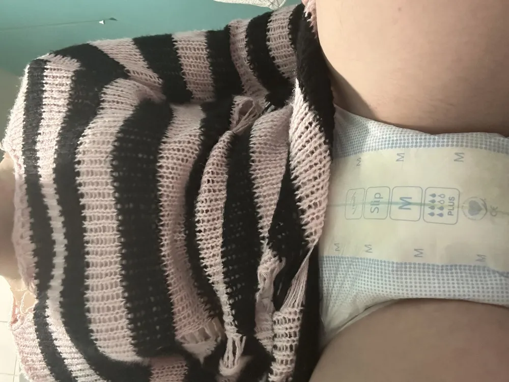 Horny in a diaper #2