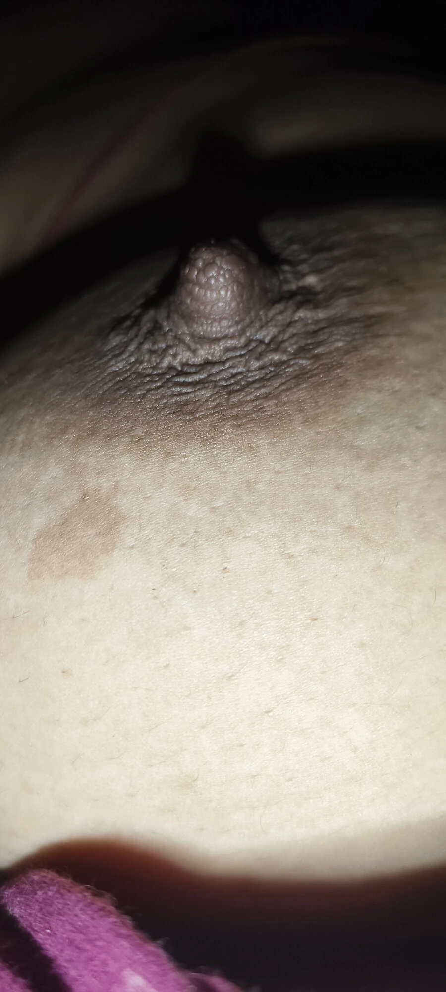 我的阴户和胸部
