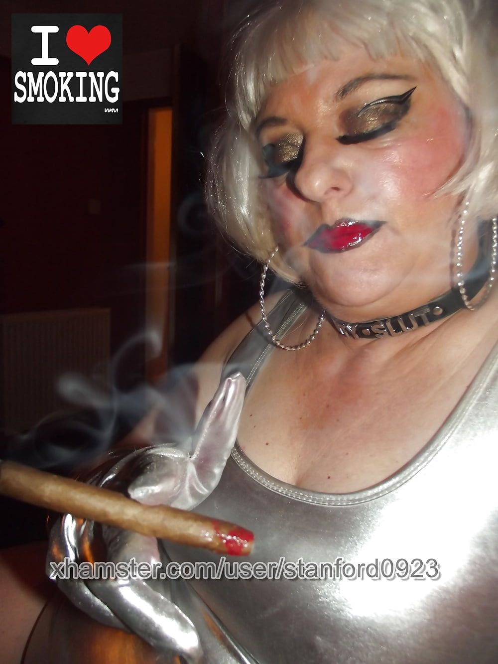 SILVER SLUT SMOKING PT2 #49