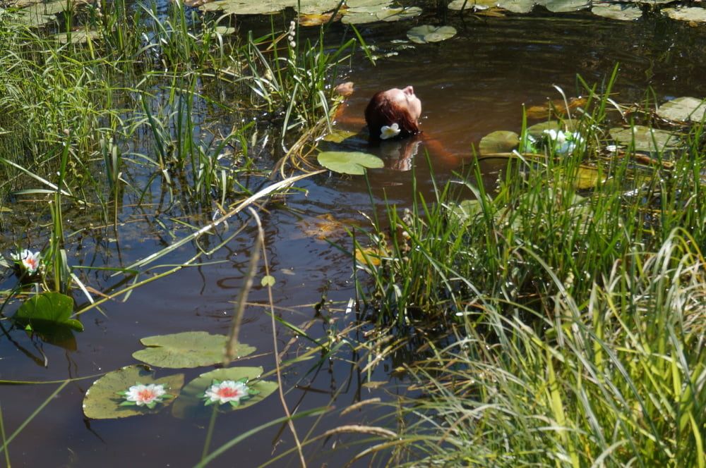 Nude in lazy river #47