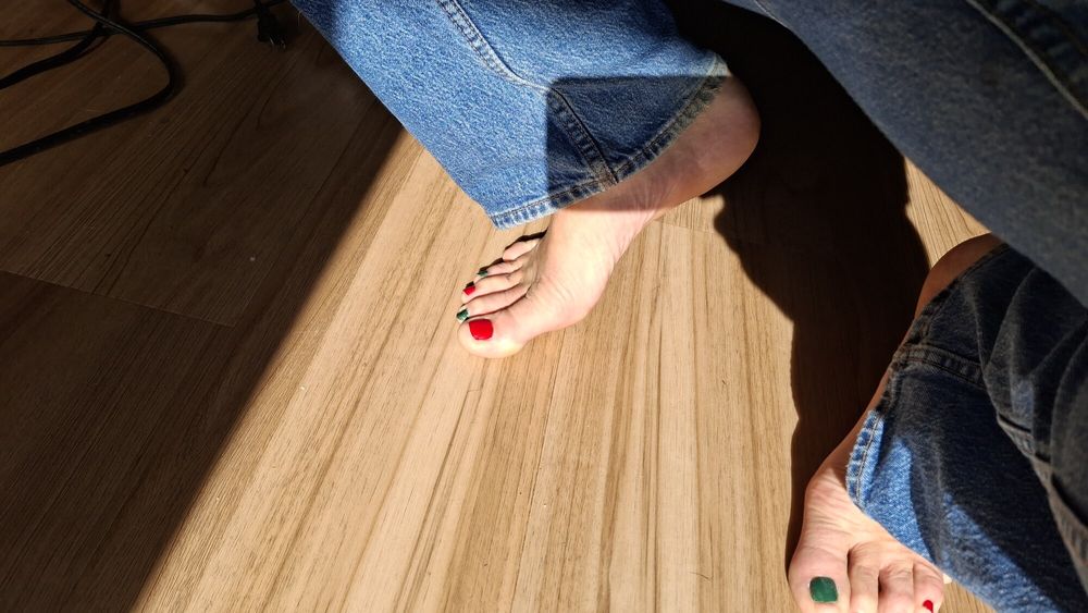 My sweet, pedicured feet 2 #19