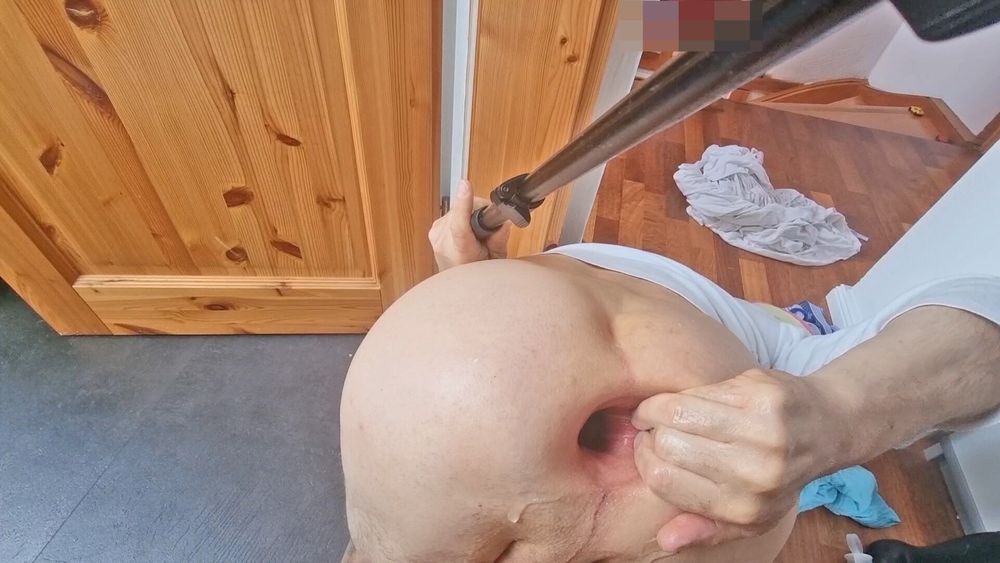 Beautyfull boy ass fucked by huge dildo 8,2cm! #13