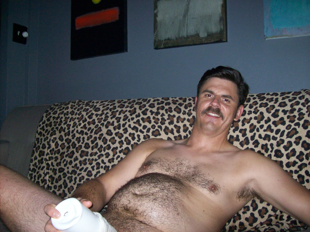 Horny Hairy Naked Briefs and Socks #15