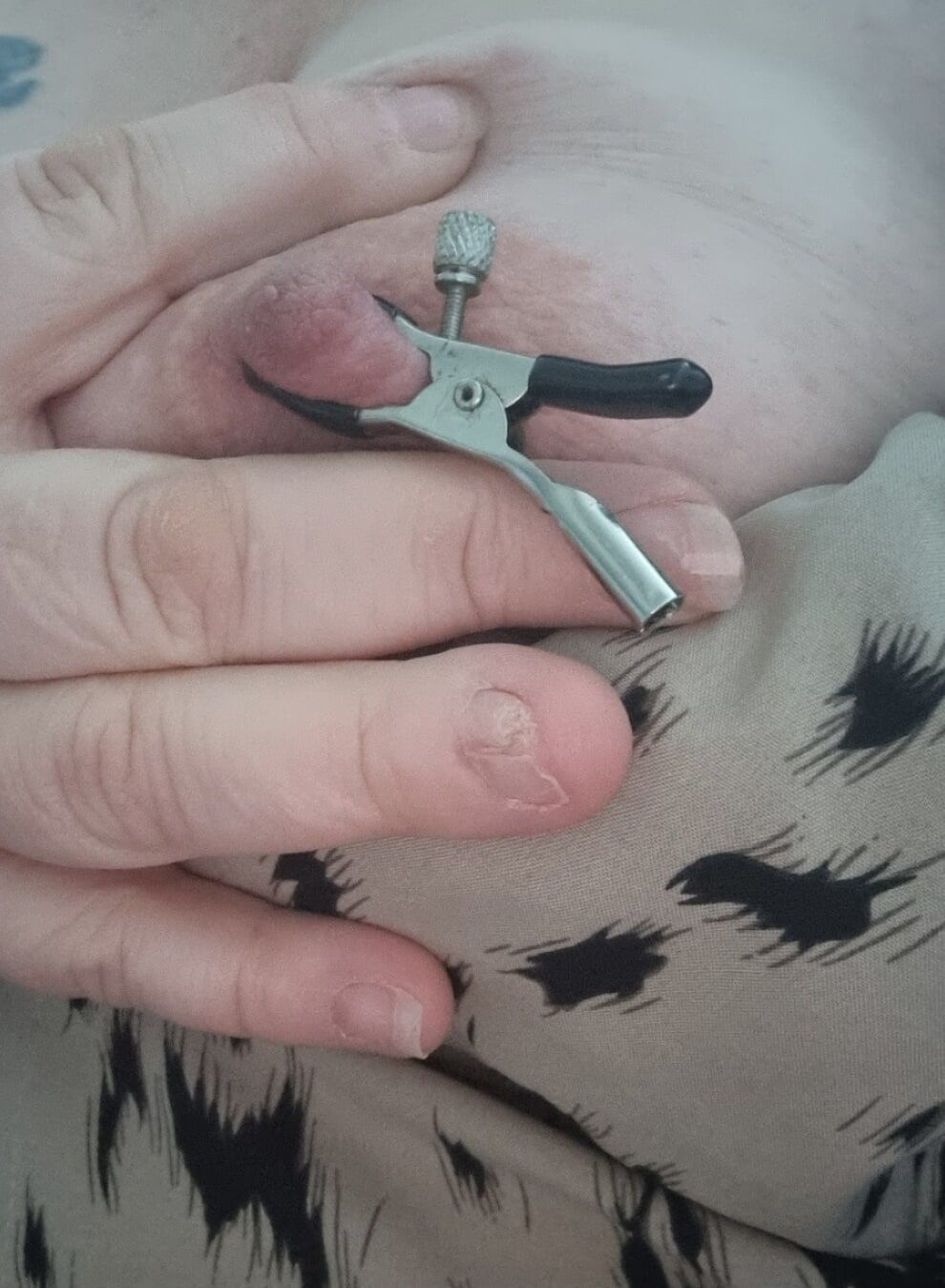 Torturing my tits #22