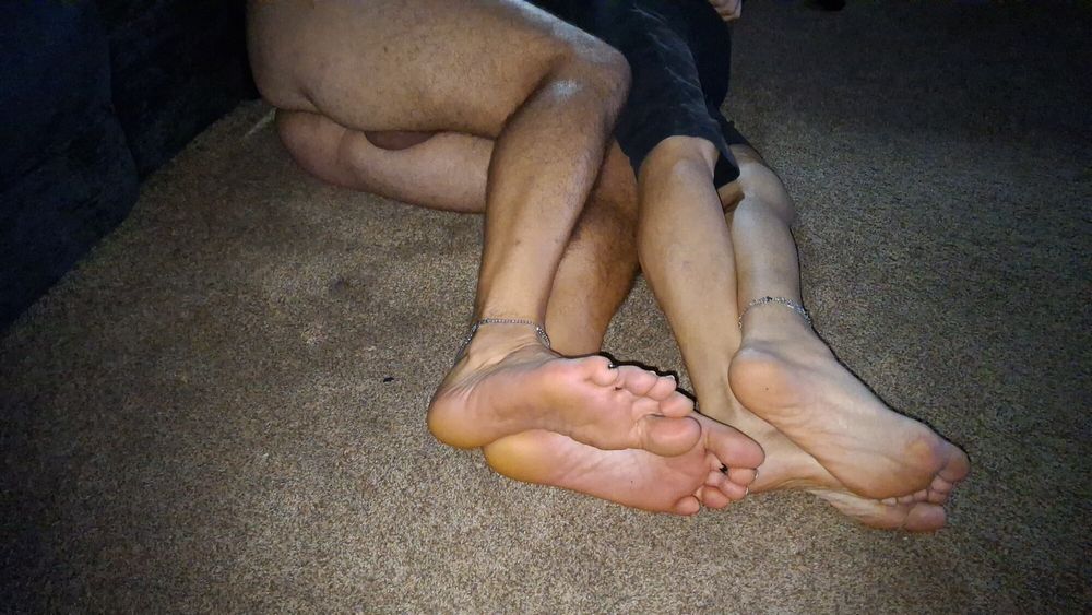 Showing off our legs and feet #14