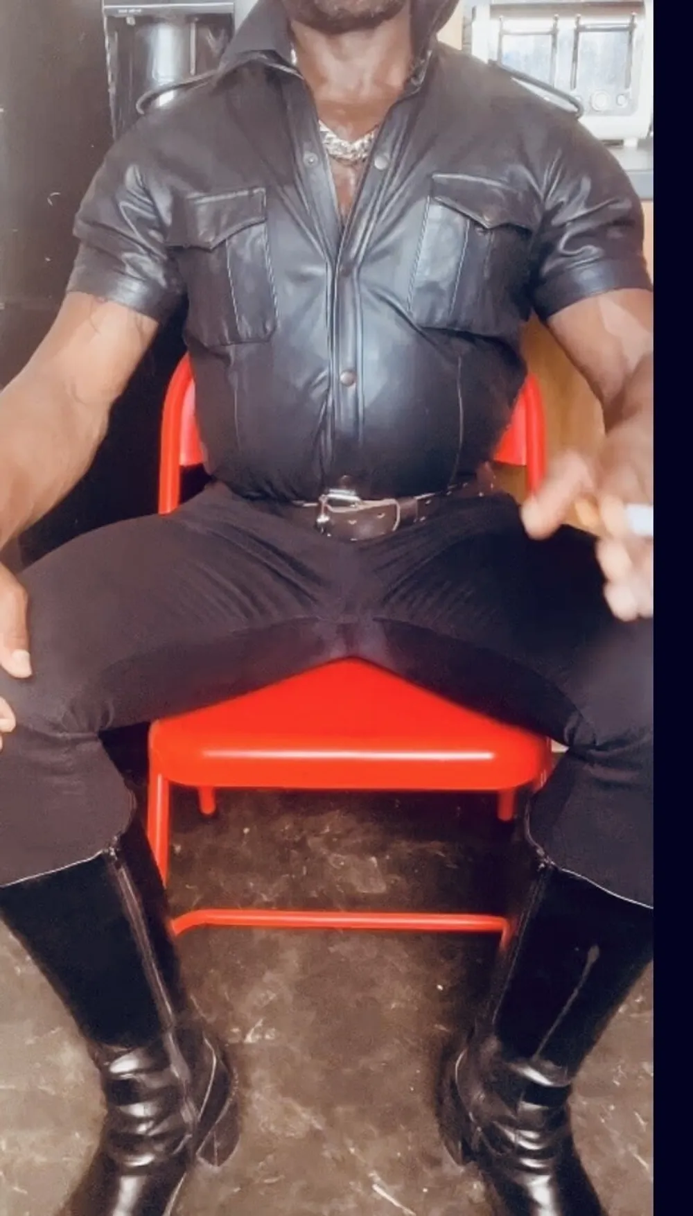 Black Mature Muscle Fetish Selection  #6