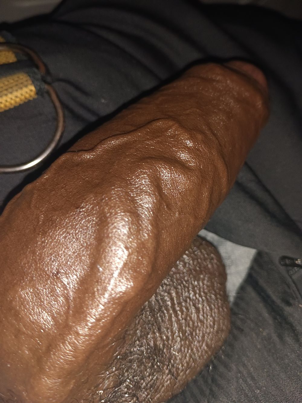 Public Jerking My Big Black Cock Photos