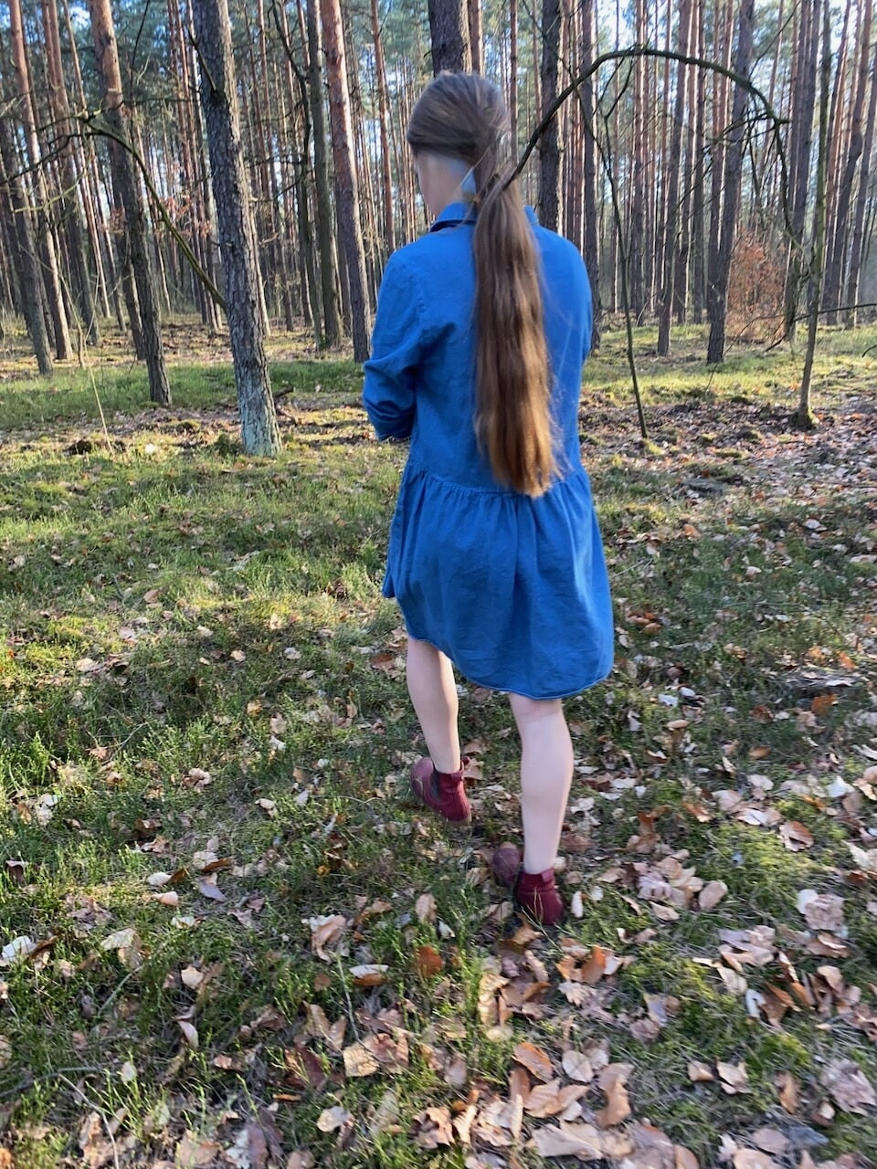 Bare bum in the forest #8