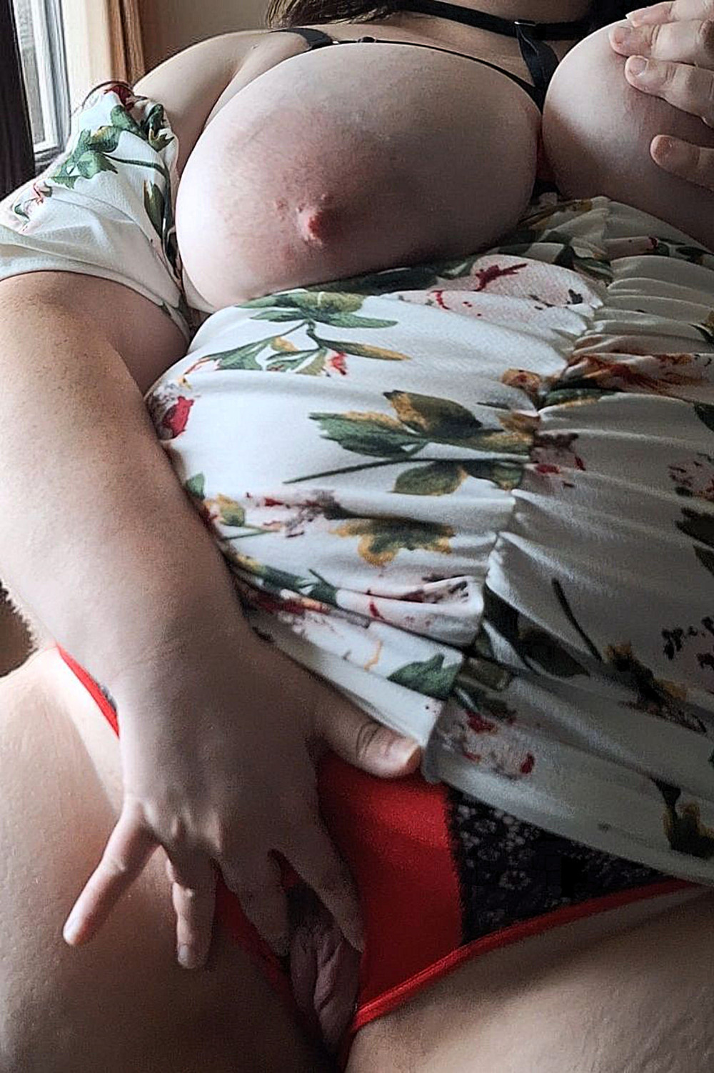 Caressing My Breasts and Pleasuring Myself (squirt) #8