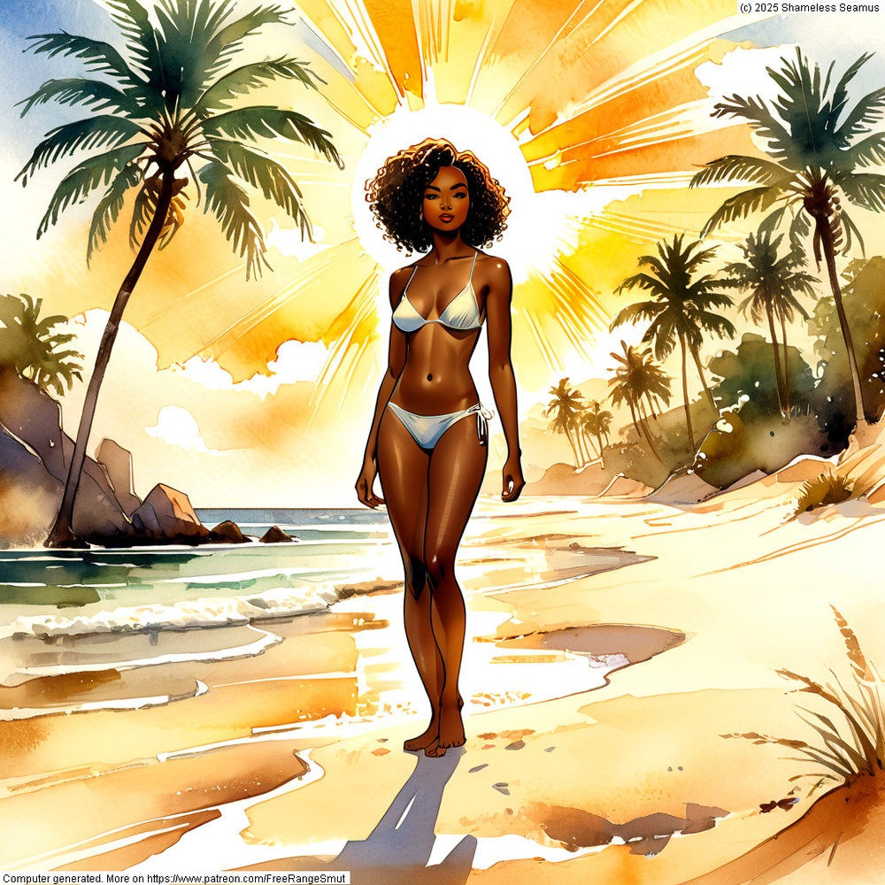 Beach Babe Barely Bewitching #24