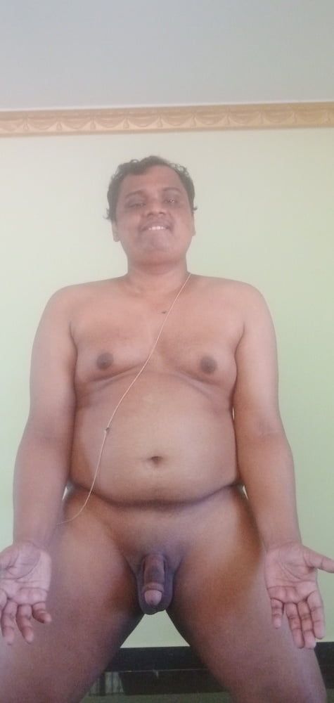 Indian guy showing his hairless cock #6