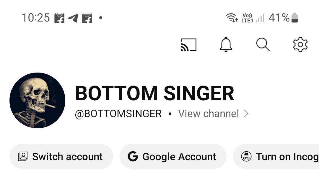Bottom singer