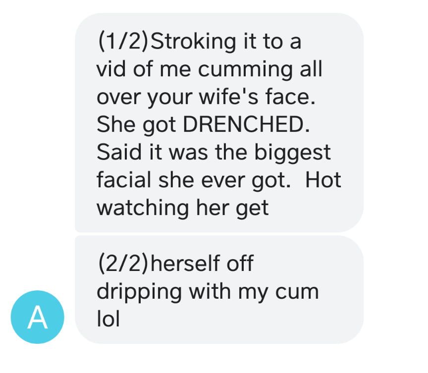 cuckold texts from wife's boyfriend #5
