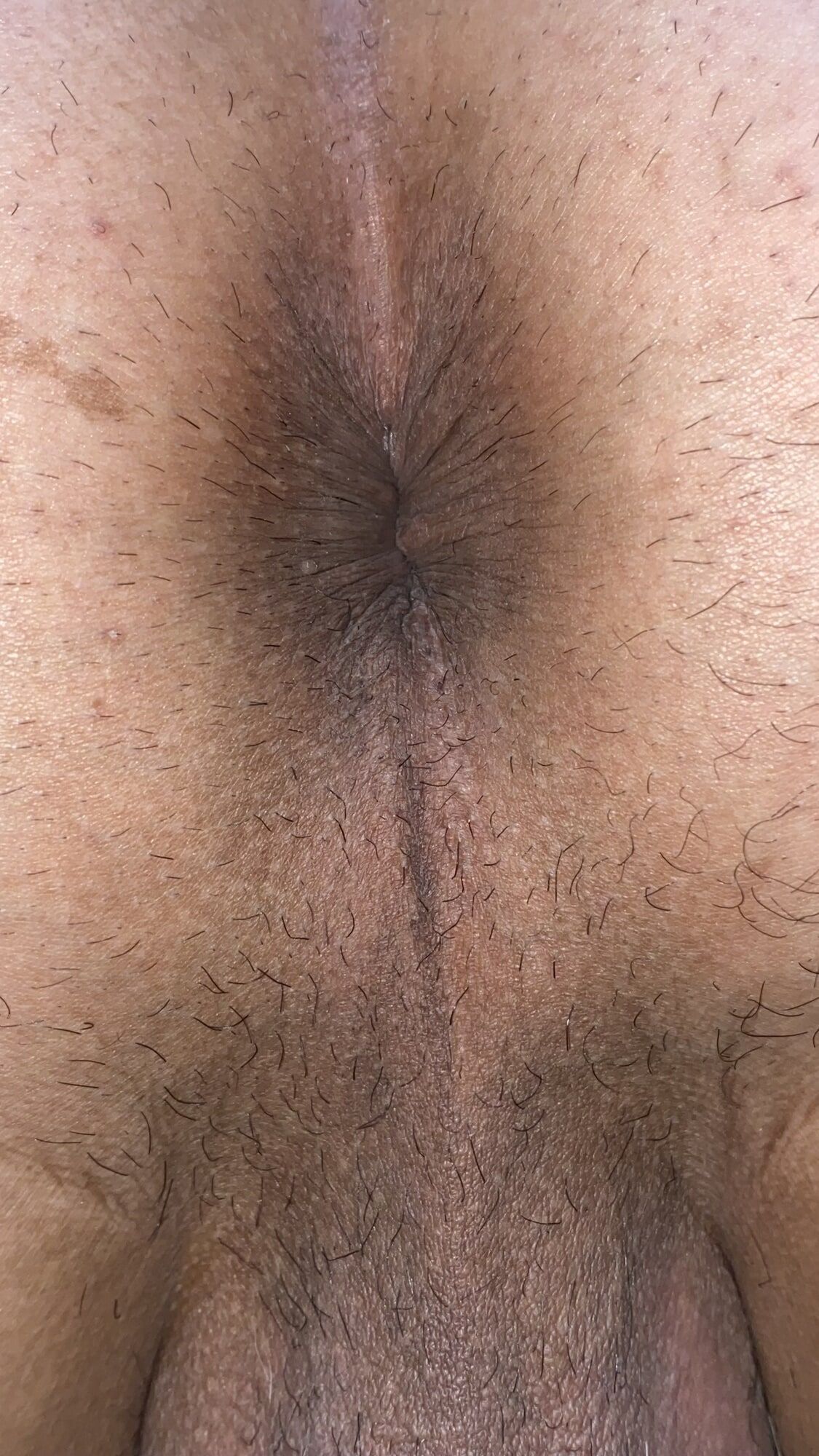 Close-up of a man's anus #14