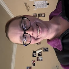 Me smiling 