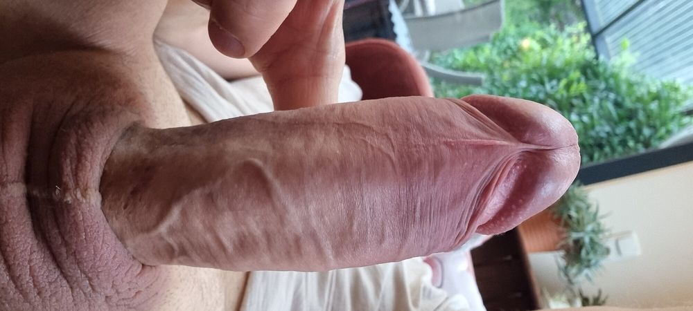 Holiday: playing with my big hard cock and cum! #3