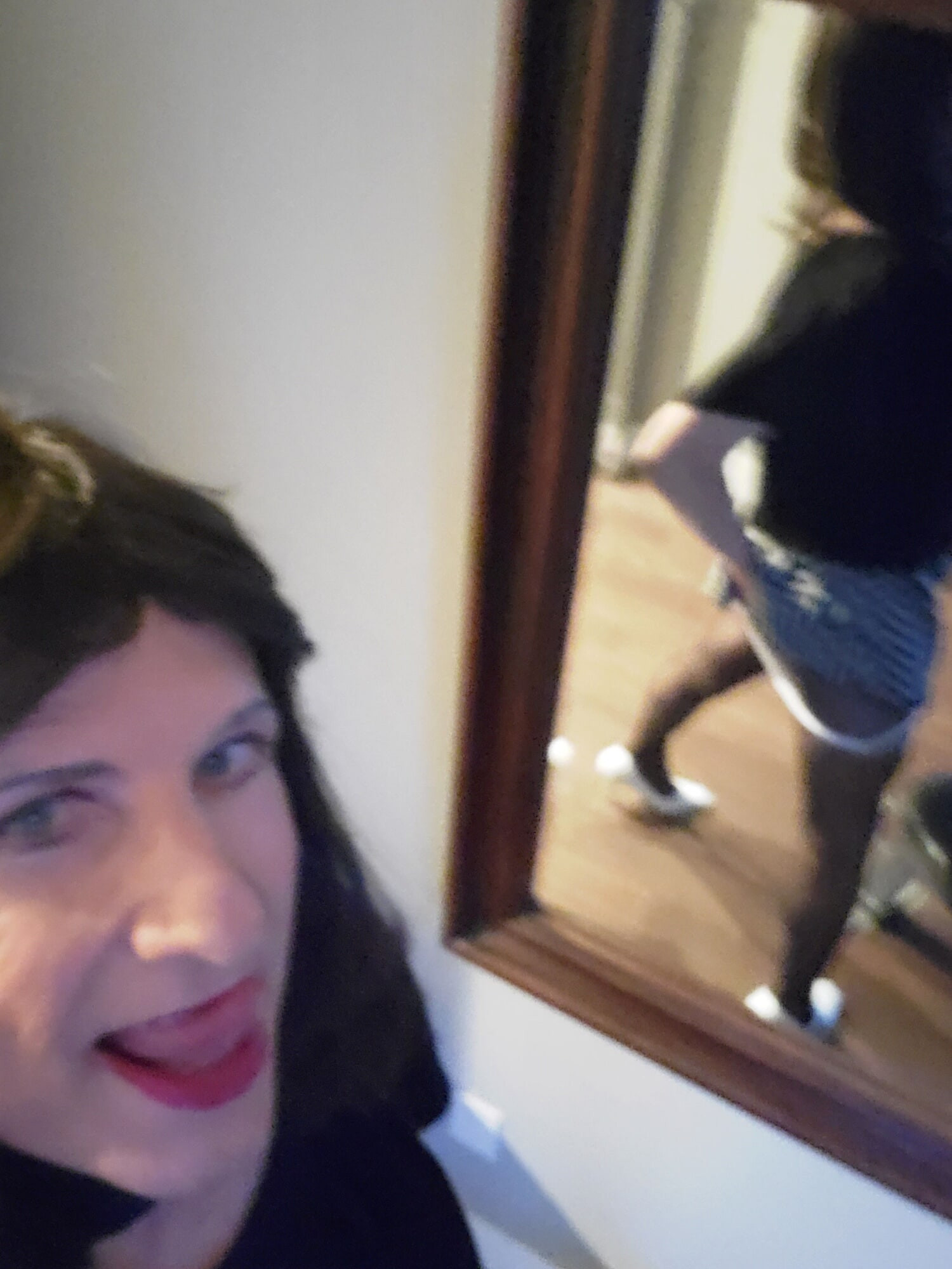 Black and White mini skirt #42