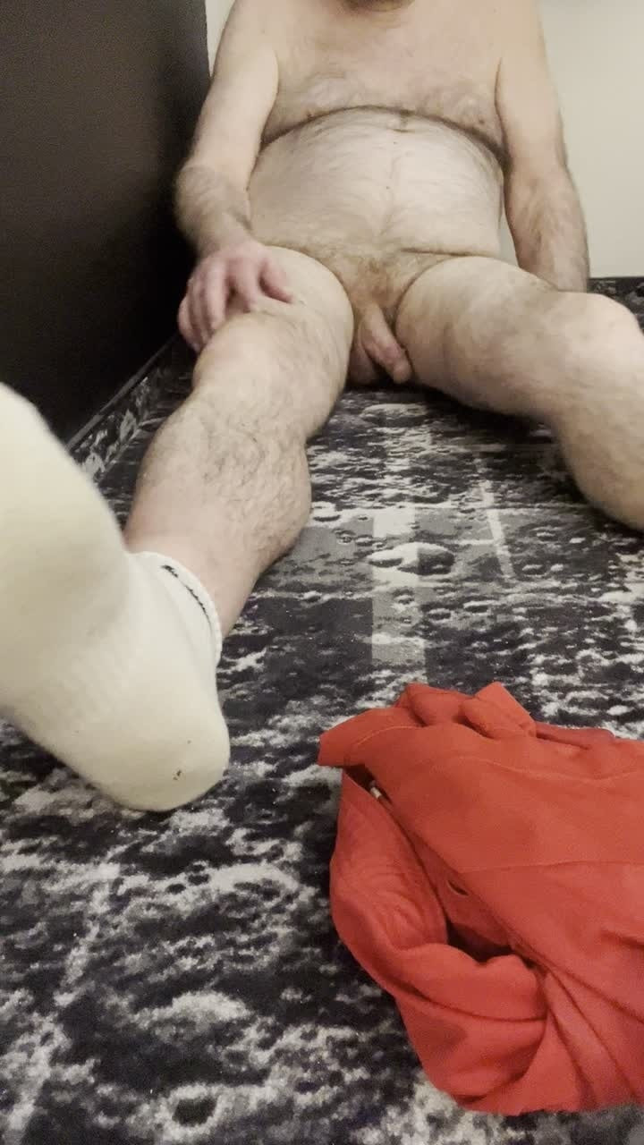 Coach Karl White Socks, Bare Feet Bare Balls 5835 #15