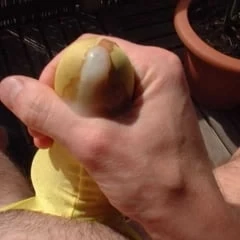 Panties cock & cum