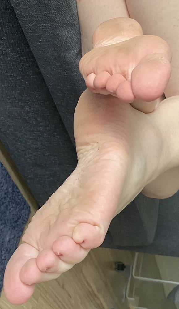 My sweet smooth ass, butthole and sexy soles #4
