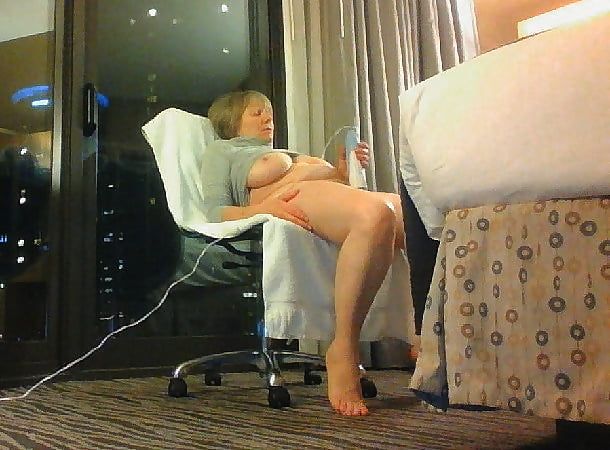 Mom orgasms in hotel window #31