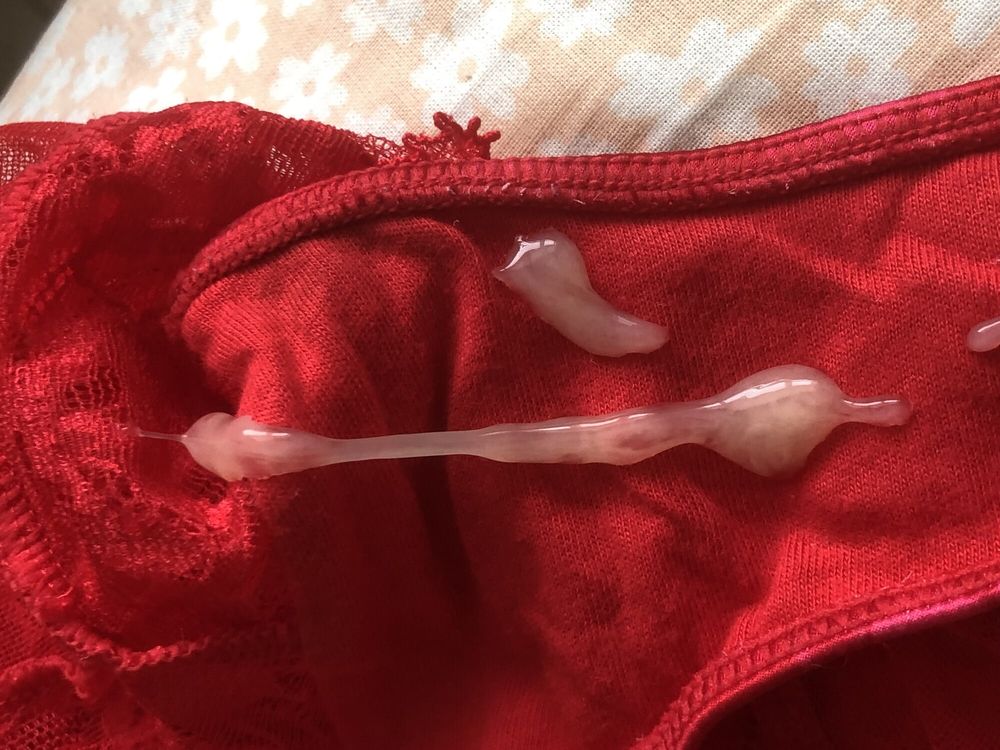 CUM SOAKED PANTIES  #3