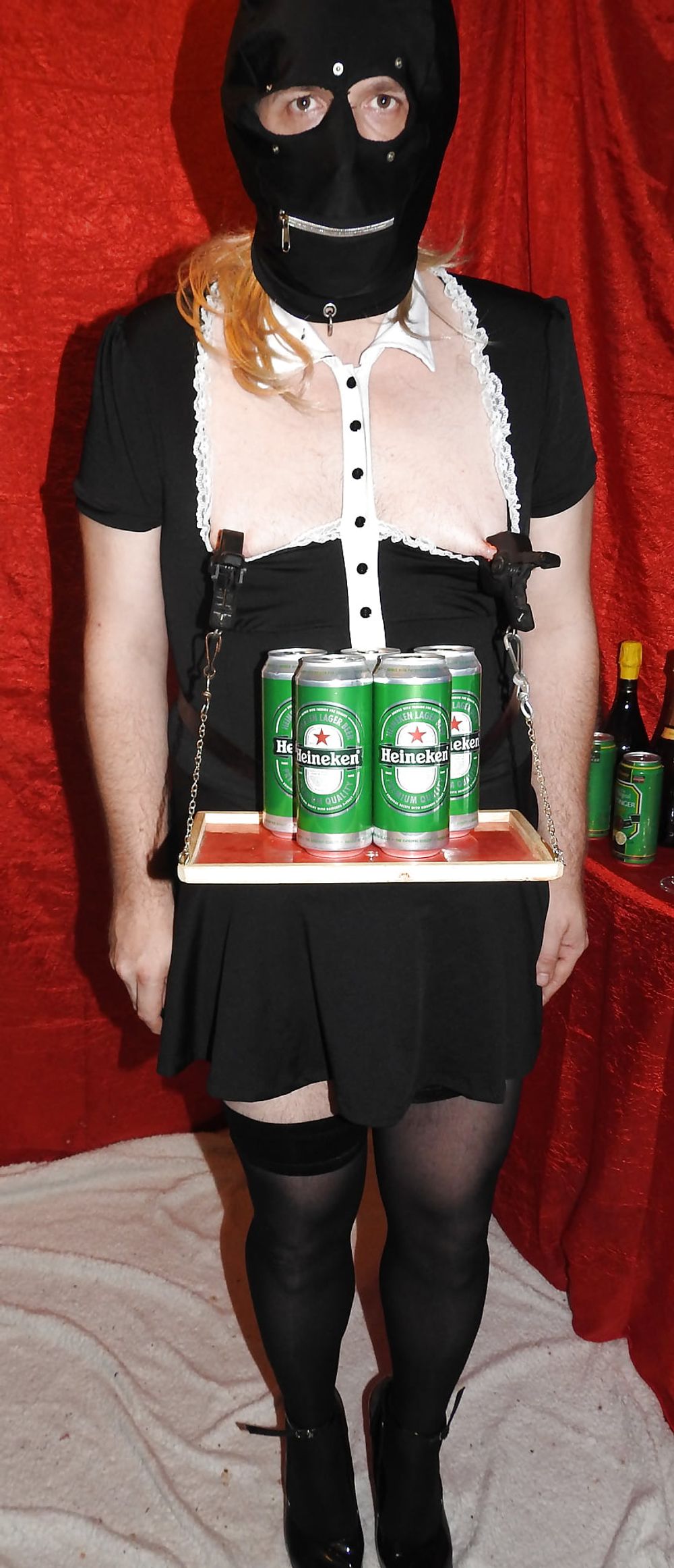 SissyMaid Serve Beer #12