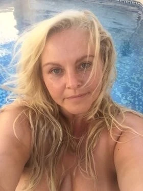 British Mature Kitty Queen and her Blue Eyes, chubby MILF #5