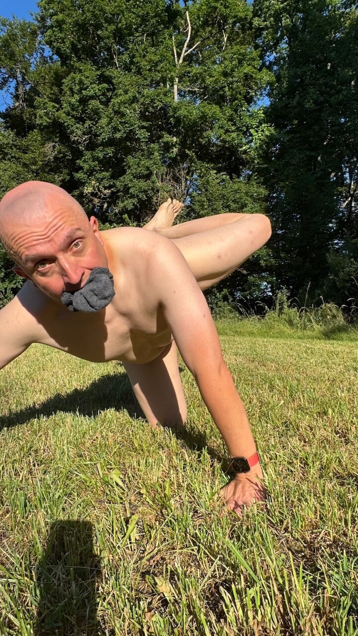 Christoph Straubinger  naked in dust - pathetic dog #20