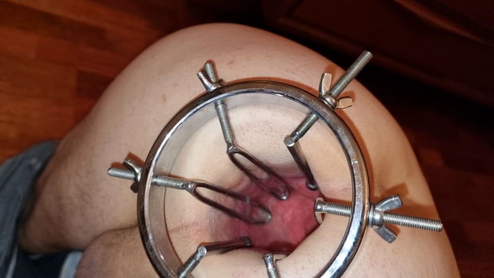 Deep view into my asshole - my ass spreader! #9