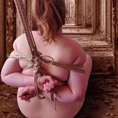 Amateur Bondage BBW Redhead