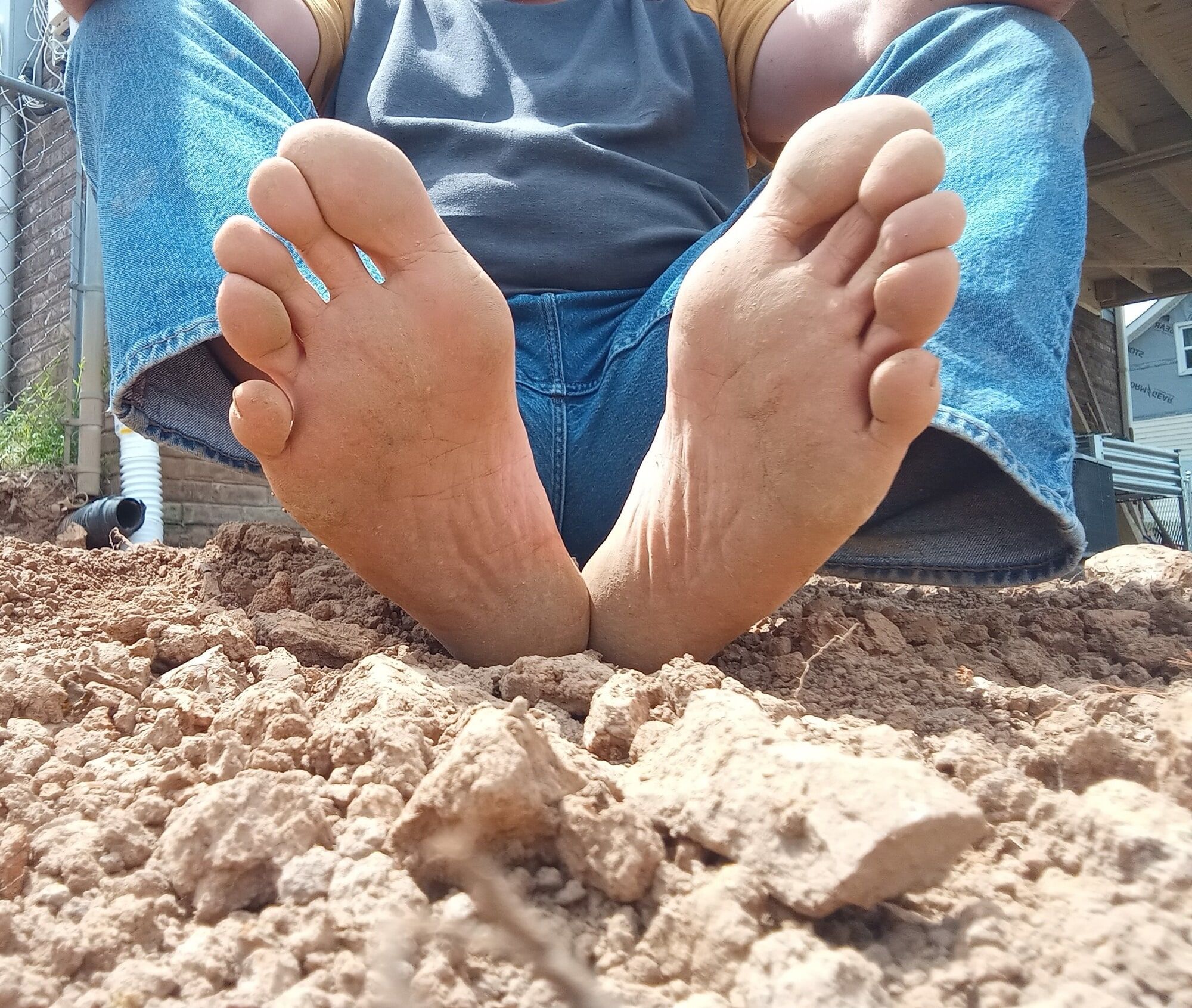 Dirty Man Feet 2