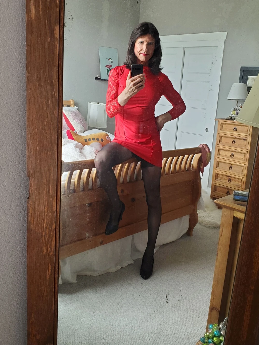Red dress #6