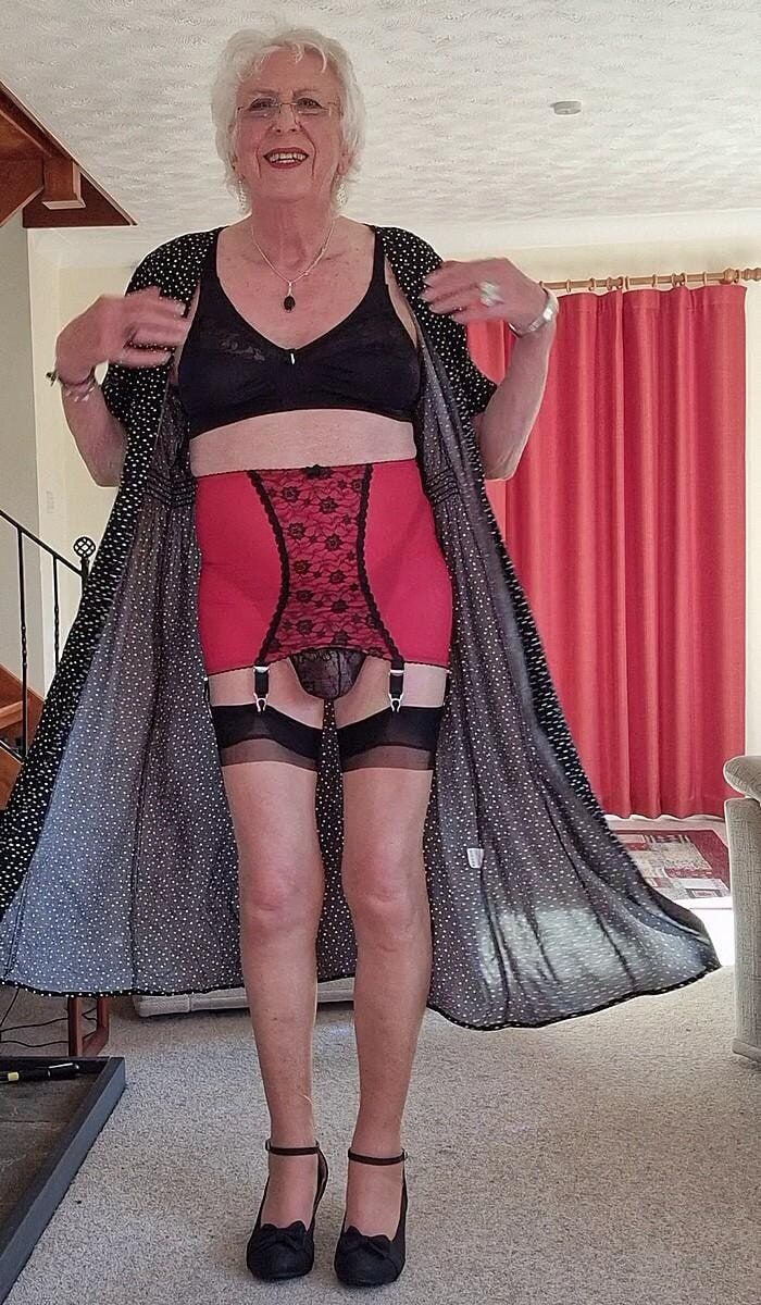 Colette's Red Girdle #7