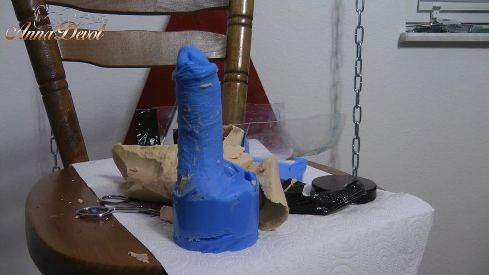 Homemade dildo  - Test 1