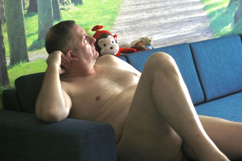 Naked chubby cool daddy  #19