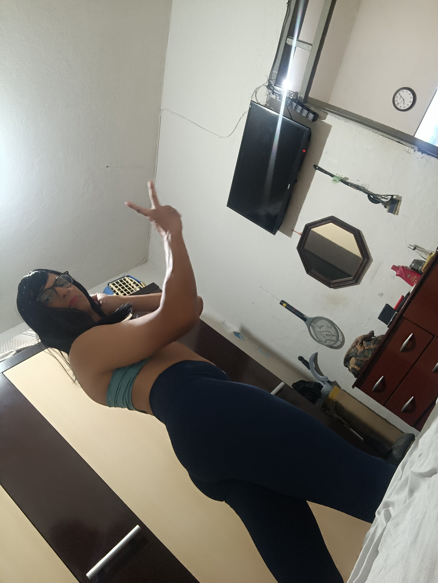 Sakura Nakamura Cute Legging Gym  #54