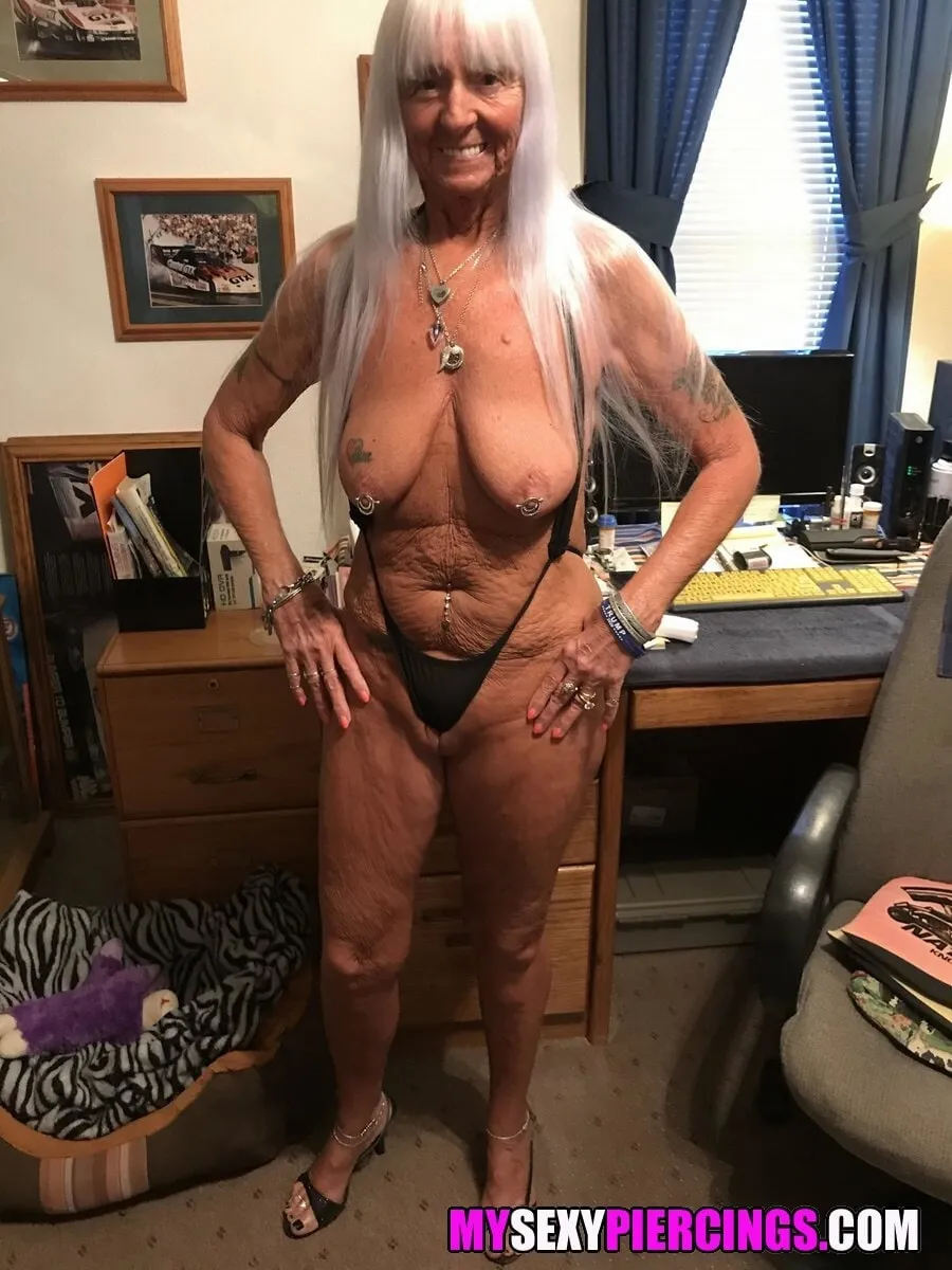 My Sexy Piercings - Kinky pierced grandma