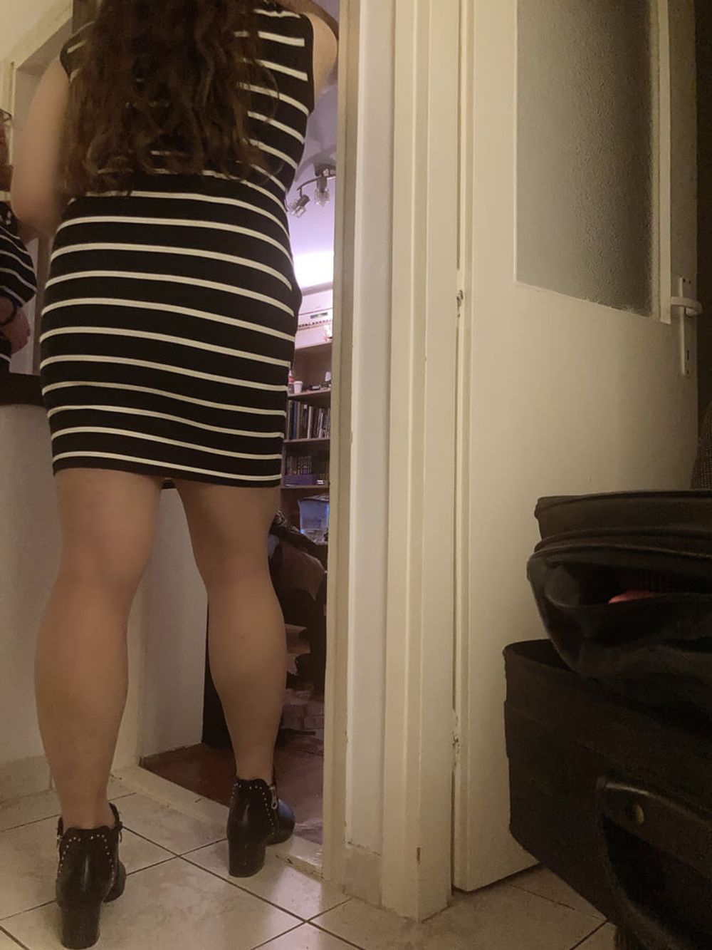 stripped dress #7